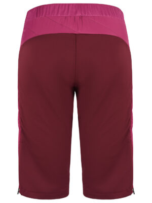 SKI SHORTS WO WINE RED/DK RASBERRY