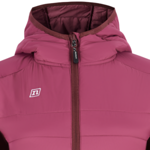 SKI VEST WO WINE RED/DARK RASBERRY