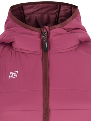 SKI VEST WO WINE RED/DARK RASBERRY