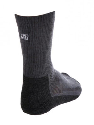 CROSS MERINO SOCKS DARK GREY