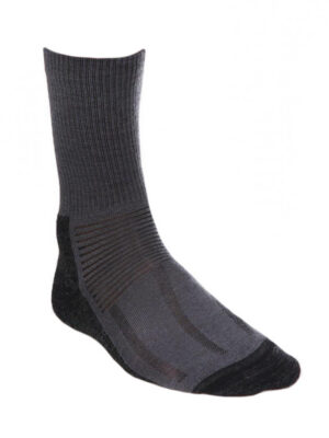 CROSS MERINO SOCKS DARK GREY