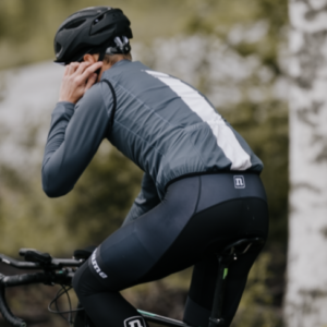 SPEED PRO WIND VEST UX BLACK STRIPE