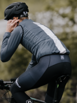 SPEED PRO WIND VEST UX BLACK STRIPE