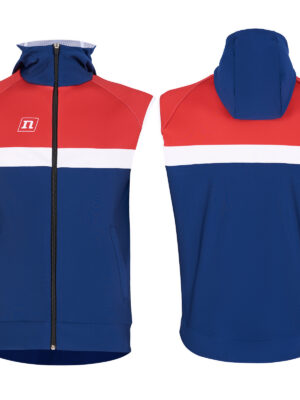 RETRO VEST WITH HOOD