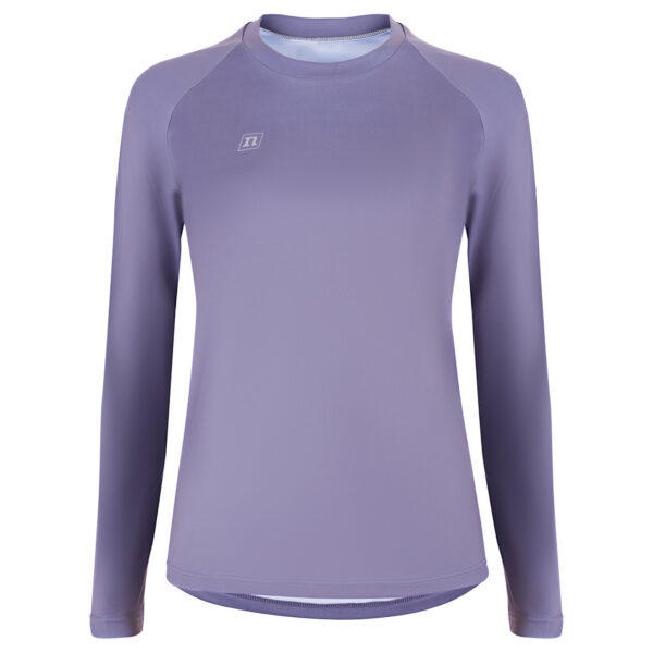 Unwind T-Shirt Long Sleeve WO Purple