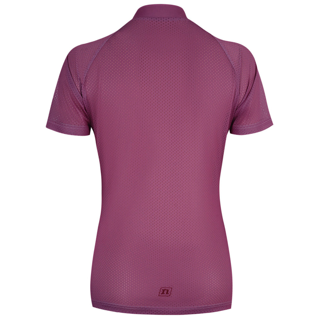Mesh O-Top WO Cerise