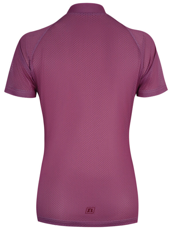 Mesh O-Top WO Cerise