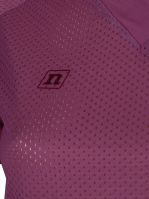 Mesh O-Top WO Cerise