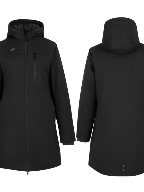WASS PADDED PARKA WO'S BLACK