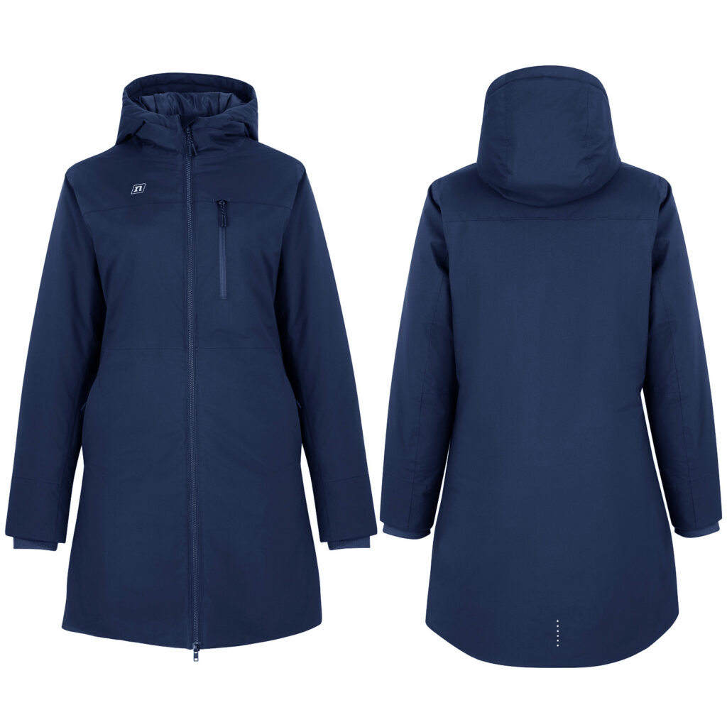 WASS PADDED PARKA WO'S NAVY