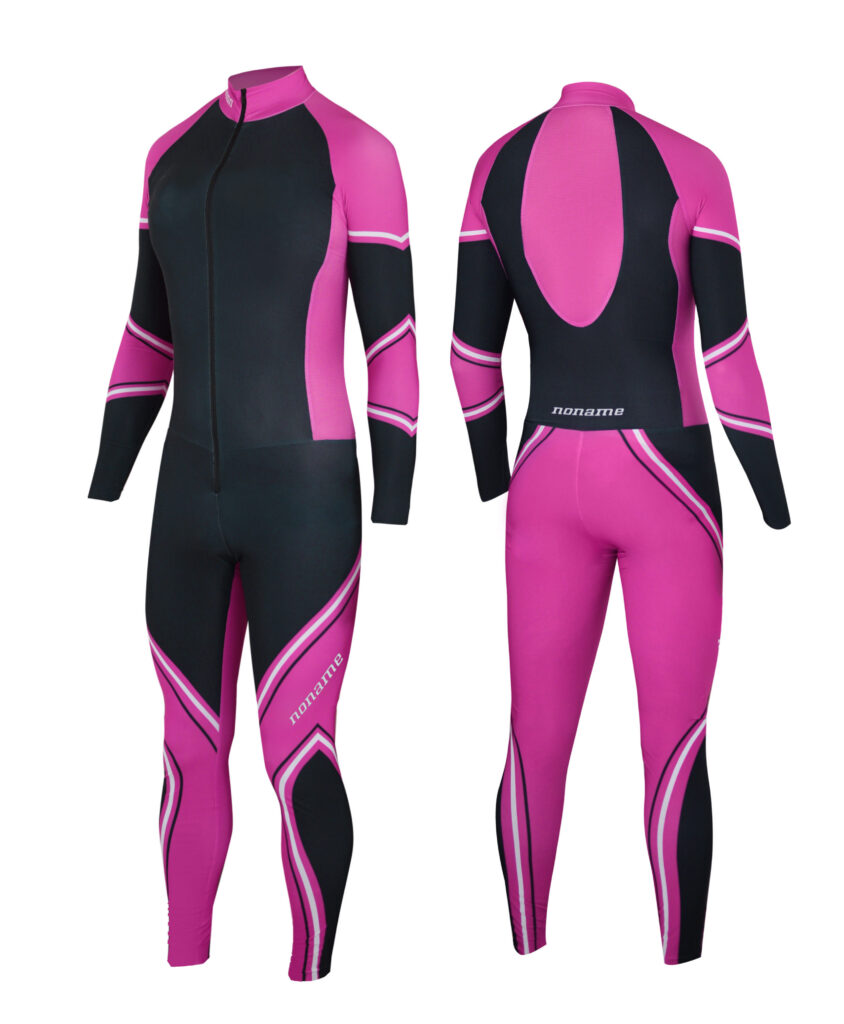 XC RACING SUIT 1-PIECE WO'S BLACK/PURPLE/WHITE