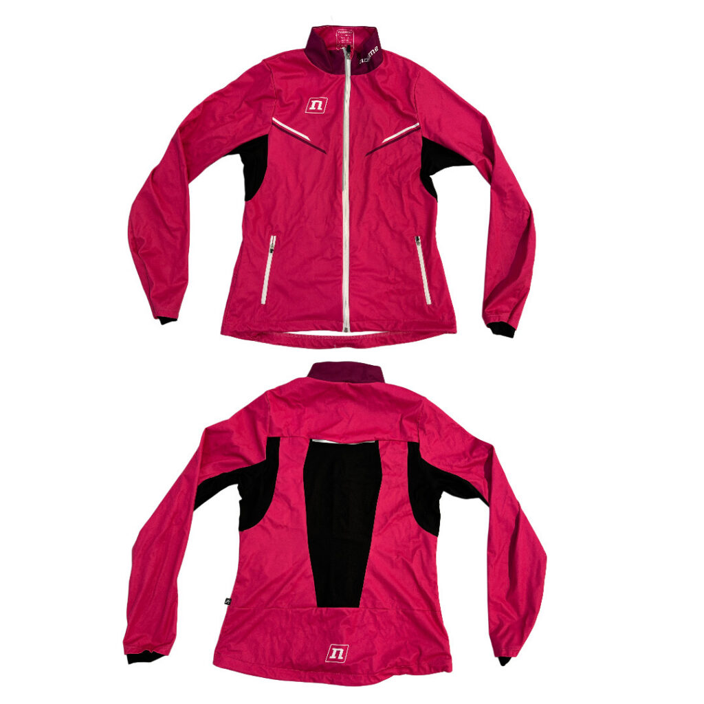 PRO SOFTSHELL JACKET WO'S PINK/WHITE/DARK PINK STRIPE