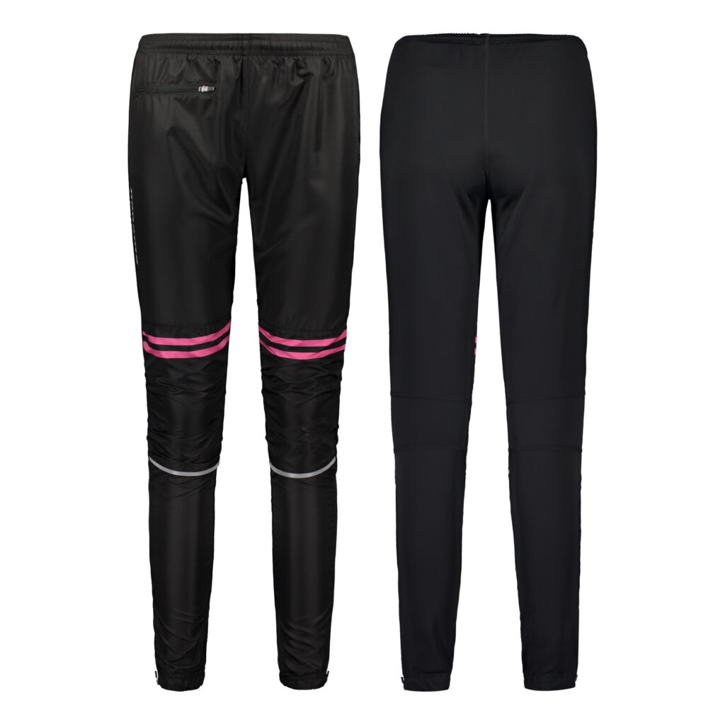 RUNNING PANTS WO'S BLACK/PINK/WHITE