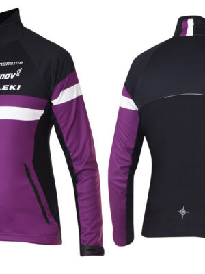 WARM UP JACKET WO'S BLACK/LILAC/WHITE