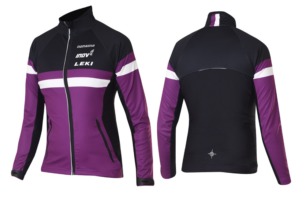 WARM UP JACKET WO'S BLACK/LILAC/WHITE