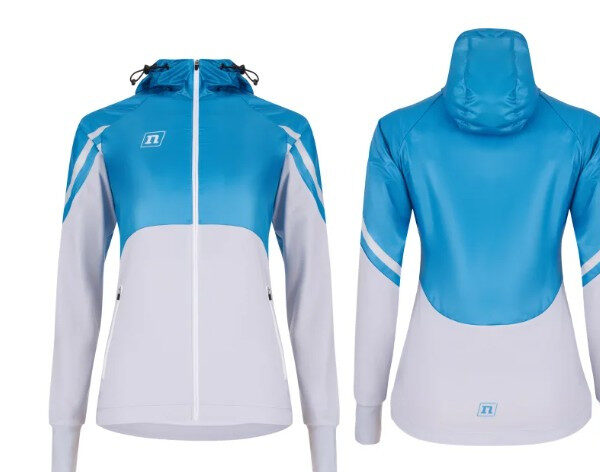 WINDRUNNER JACKET WO'S LIGHT BLUE/GREY