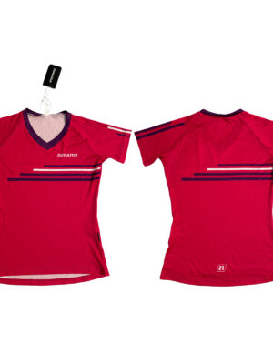 RUNNING T-SHIRT SS WO'S V-NECK PINK