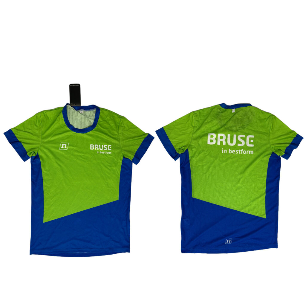MILER T-SHIRT SS UX BLUE/GREEN FÖRETAGET BRUSE