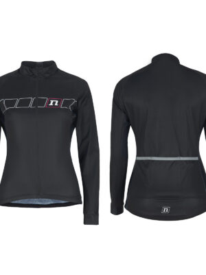 PRO WIND JACKET WO'S BLACK/PINK/WHITE