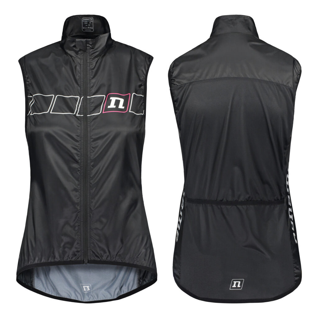 PRO WIND VEST LIGHT WO'S BLACK/PINK