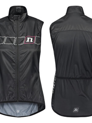 PRO WIND VEST LIGHT WO'S BLACK/PINK