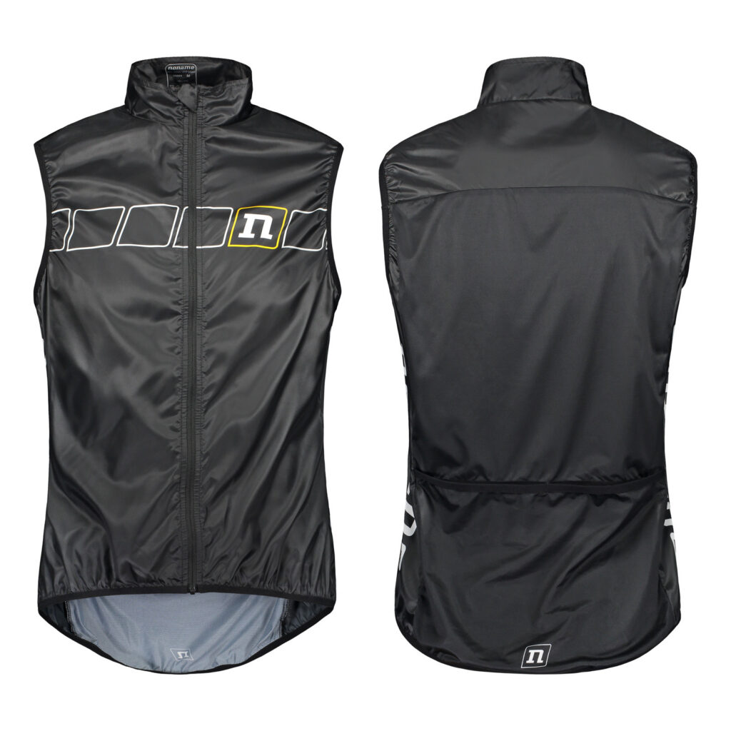 PRO WIND VEST LIGHT UX BLACK/YELLOW