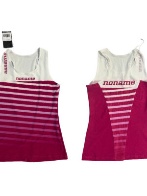WO'S LONG TOP PINK/WHITE