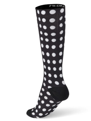 O-SOCKS DOTS BLACK