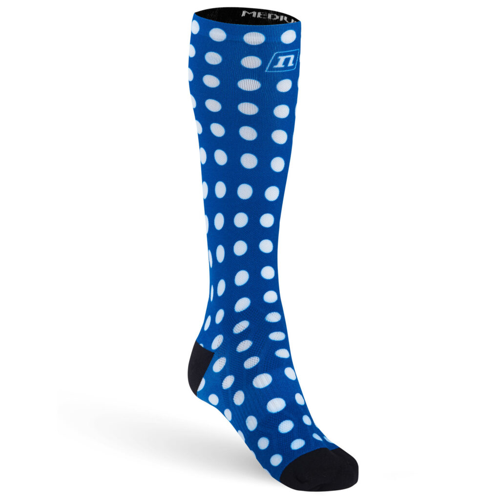 O-SOCKS DOTS BLUE