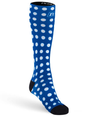 O-SOCKS DOTS BLUE