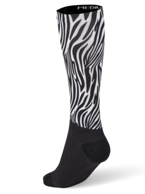 O-SOCKS DOTS ZEBRA