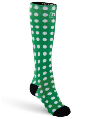 O-SOCKS DOTS GREEN