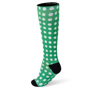O-SOCKS DOTS GREEN