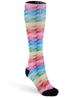 O-SOCKS DOTS RAINBOW