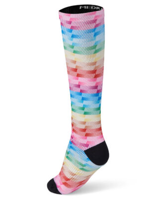O-SOCKS DOTS RAINBOW