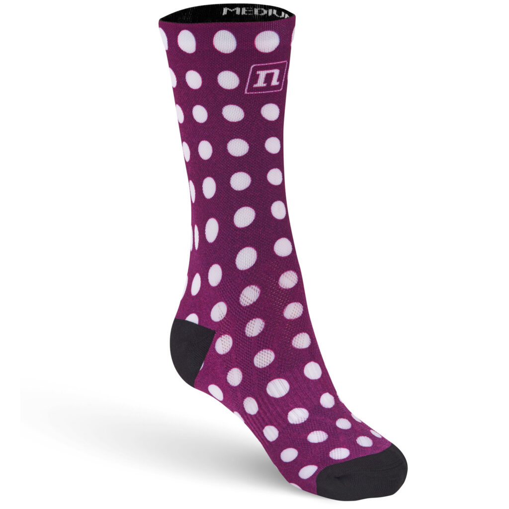 CREW SOCKS WINERED