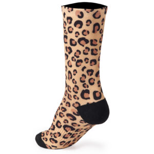 CREW SOCKS LEOPARD