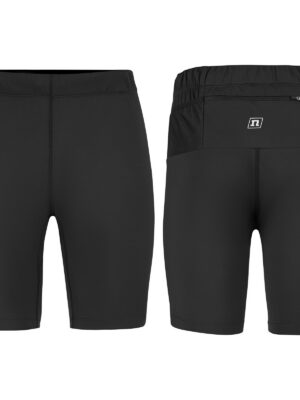 FLEX HALF LONG TIGHTS MEN BLACK