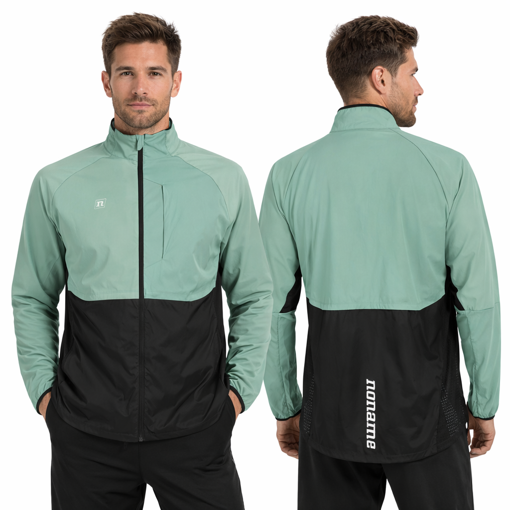 WINDY JACKET MEN GREEN/BLACK