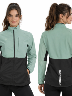 WINDY JACKET WO GREEN/BLACK