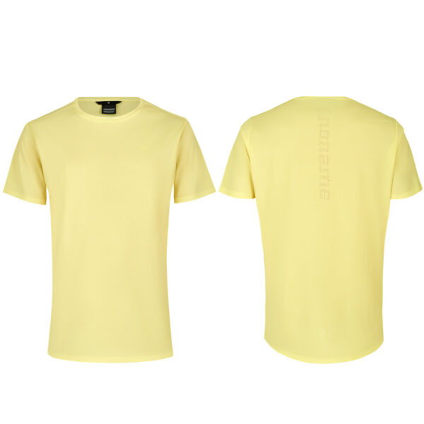 PACE TEE MEN LEMON YELLOW