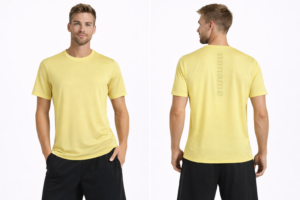 PACE TEE MEN LEMON YELLOW