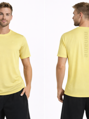 PACE TEE MEN LEMON YELLOW