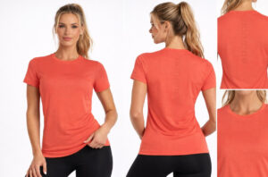 PACE TEE WO POPPY RED